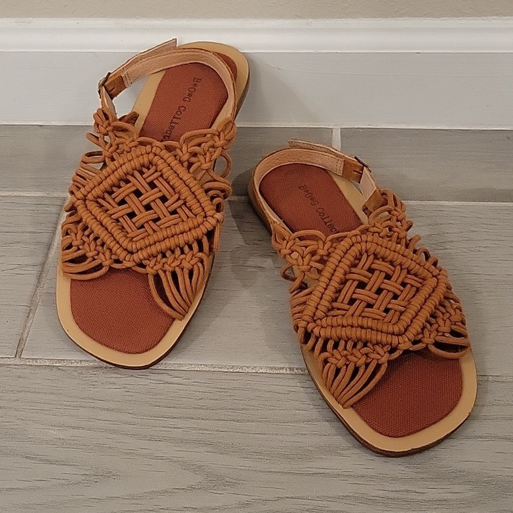 B.O.G Collective Terracota Sandals size 7